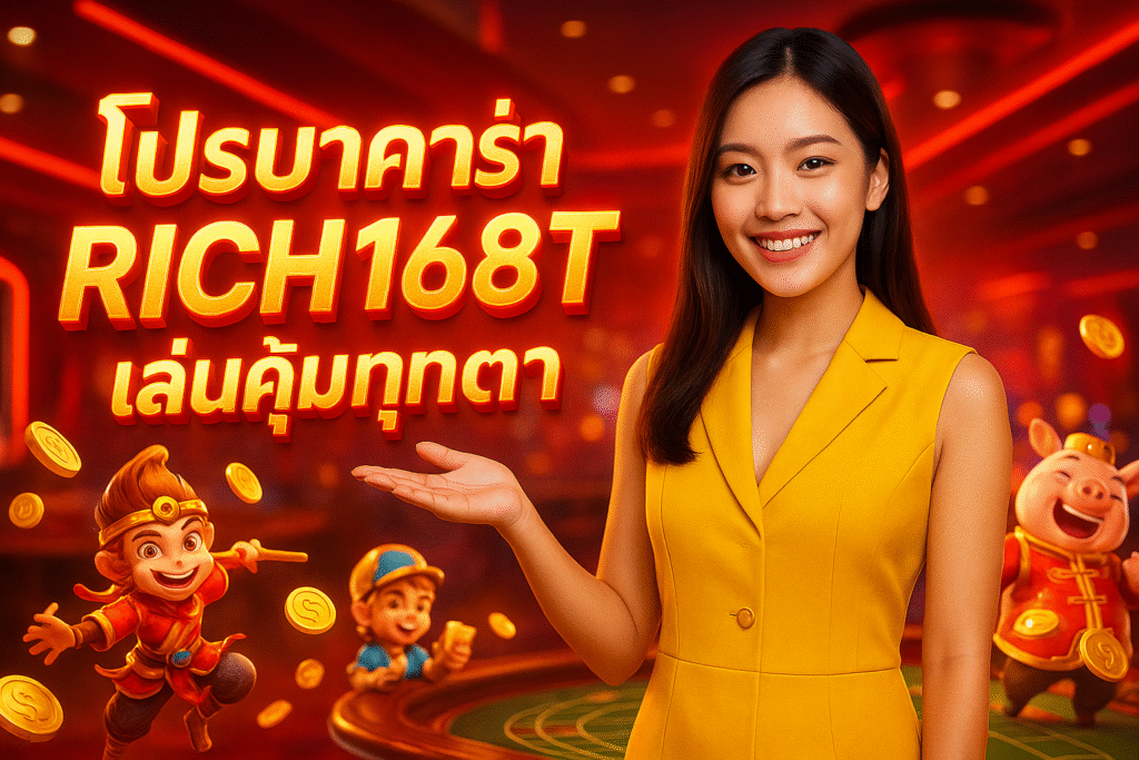 โปรบาคาร่า RICH168T เล่นคุ้มทุกตา