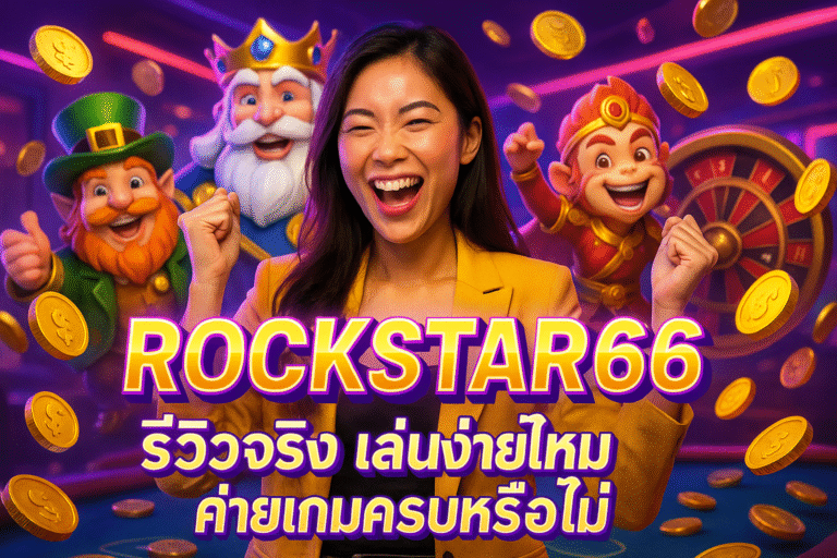 ROCKSTAR66 เล่นง่าย ค่ายเกมครบ